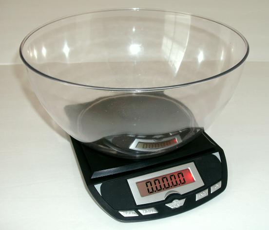 Nutrient Digital Scale w)/ bowl (2.5 lb) - Year-Round Garden